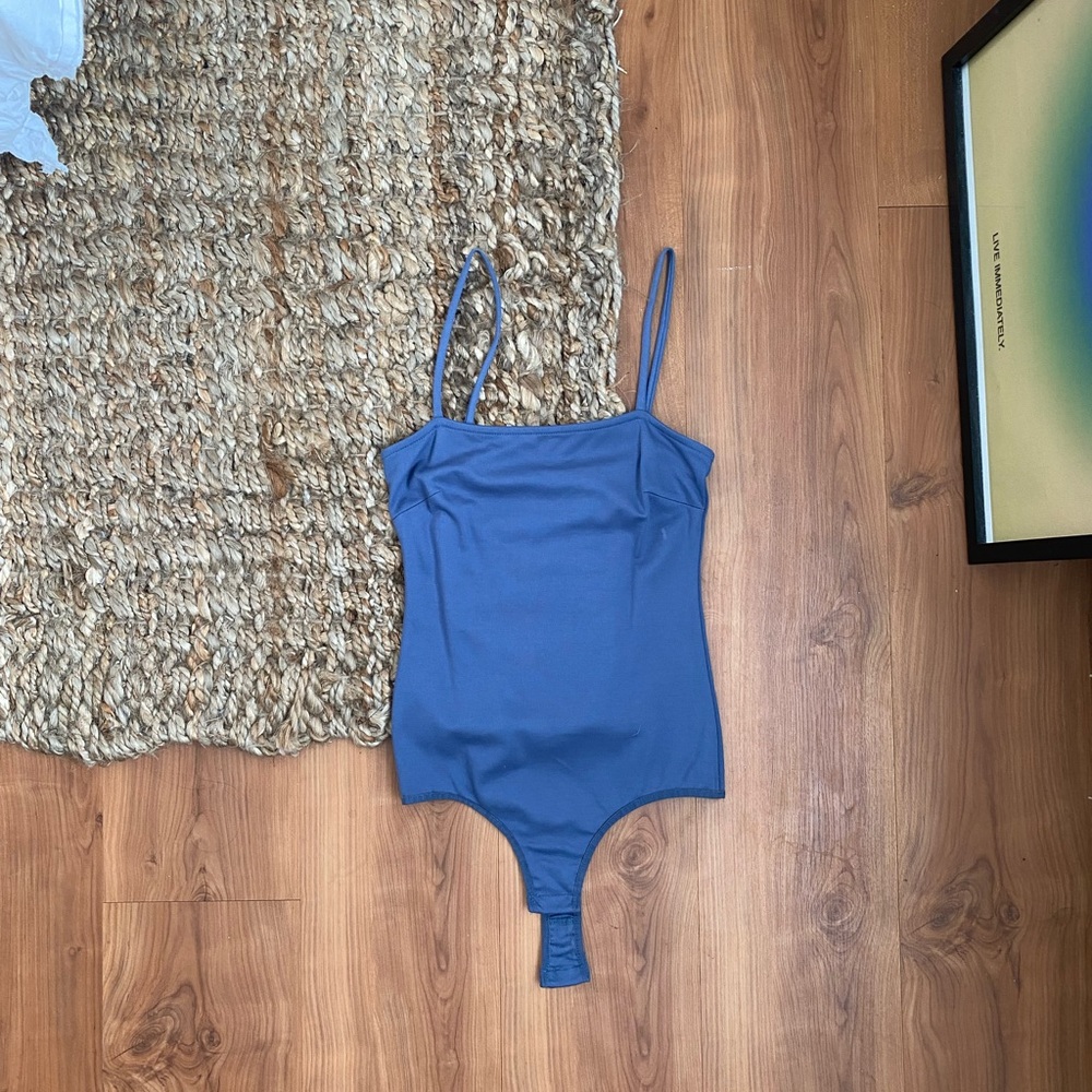 FREE PEOPLE intimately blue body suit
